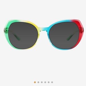 Rainbow framed sunglasses NEW from EyeBuyDirect